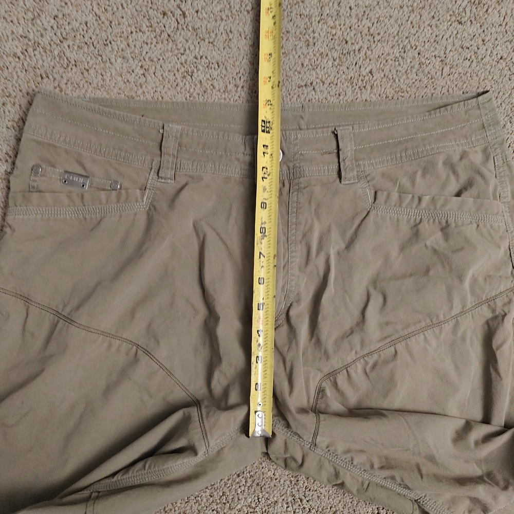 KUHL Renegade Short Men 36 Khaki Outdoor Hiking Quick Dry‎ Stretch - Picture 14 of 16